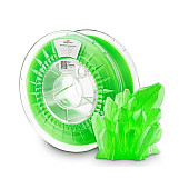 Пластик SPECTRUM PLA CRYSTAL NEON GREEN Ø1,75мм Вес: 1кг