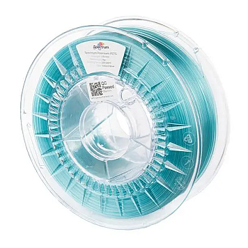 PET-G Premium ICELAND BLUE SPECTRUM Ø1,75мм Вес: 1кг
