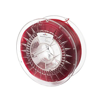 PET-G Premium TRANSPARENT RED SPECTRUM Ø1,75мм Вес: 1кг