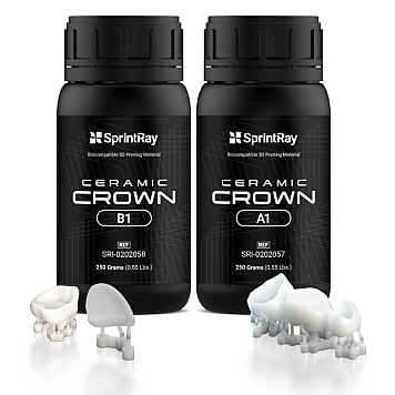 Фотополимерная смола SprintRay Ceramic Crown A1