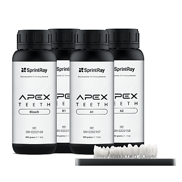 Фотополимерная смола SprintRay Apex Teeth A2