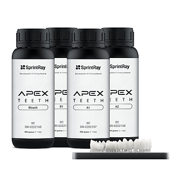 Фотополимерная смола SprintRay Apex Teeth A1