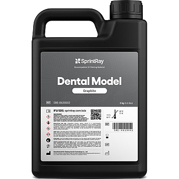 Фотополимерная смола SprintRay Dental Model Graphite