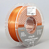 Пластик Sting 3D PLA Silk Коричневый Ø1,75 мм Вес: 1 кг