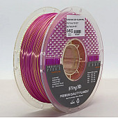 Пластик Sting 3D PLA Silk Dual Color Yellow-Purple / Жёлто-фиолетовый Ø1,75 мм Вес: 1 кг