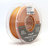 Пластик Sting 3D PLA Silk Dual Color Gold-Rose Gold / Золото-розовое золото Ø1,75 мм Вес: 1 кг