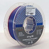 Пластик Sting 3D PLA Silk Dual Color Red-Blue / Красно-синий Ø1,75 мм Вес: 1 кг