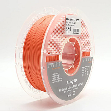 Пластик Sting 3D PLA Matte Red / Красный Ø1,75 мм, Вес: 1 кг