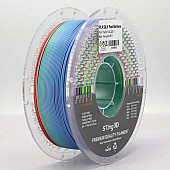 Пластик Sting 3D PLA Silk Fast Rainbow / Радуга Ø1,75 мм, Вес: 1 кг