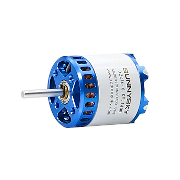 Мотор SunnySky X2216 V3 KV1400 3-4S Long для самолетов (с длинным валом)
