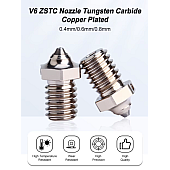 Сопло V6 ZSTC Tungsten Carbide для 3D принтера