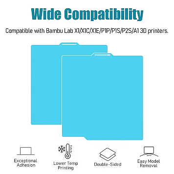 Холодная поверхность Ur Elk для Bambu Lab X1/P1P/P1S