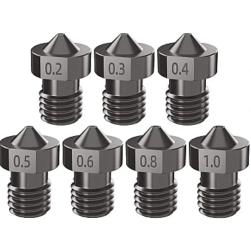 Сопло из каленной стали E3D V5 V6 