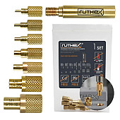 Паяльные наконечники RUTHEX для резьбовых вставок M2/M2.5/M3/M4/M5/M6/M8 (LOE-SET-011)