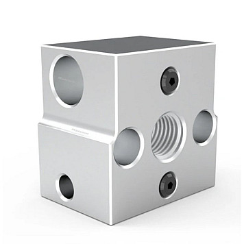 Термокубик для 3D принтера Creality Ender3V3SE/5S1/ Ender7, CNC, алюминий