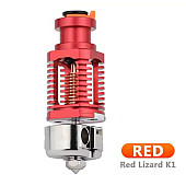 Хотенд Red Lizard k1 медный кубик для 3D принтера