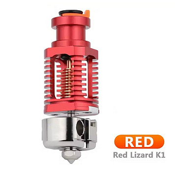 Хотенд Red Lizard k1 медный кубик для 3D принтера