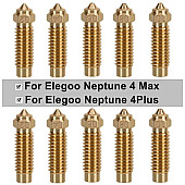 Сопло для 3D принтера Elegoo Neptune 4MAX/4PLUS латунь