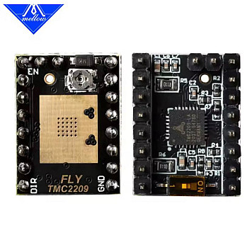 Драйвер шагового двигателя Mellow Fly TMC2209 StepStick UART 2.8A Бесшумный для 3D принтера