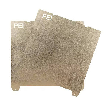 Коврик стальной PEI 235x235 мм для 3D принтера Creality K1/K1C/Ender-5/S1/Ender 3 V3 SE