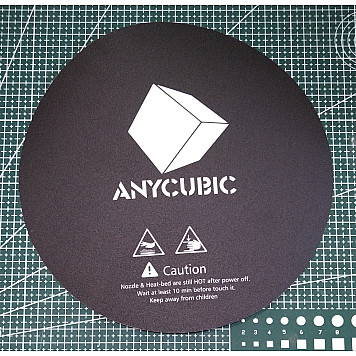 Коврик Anycubic 240мм, самоклеющийся