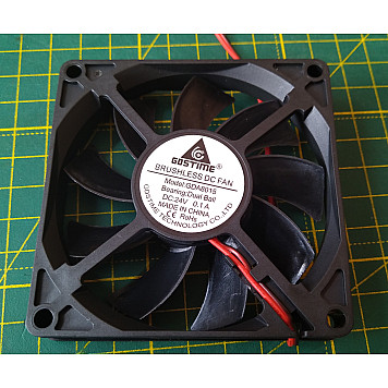 Кулер 8015 12В GDSTIME GDA8015, Dual Ball