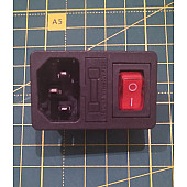 Сетевая колодка IEC 320 AC-013 для 3D принтера