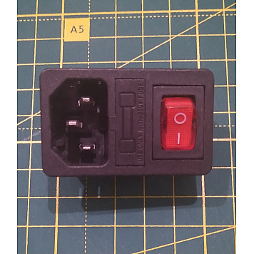 Сетевая колодка IEC 320 AC-013 для 3D принтера