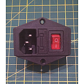 Сетевая колодка IEC 320 AC-014 для 3D принтера