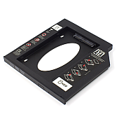 Переходник 9.5 мм для установки второго 2.5" SSD/HDD SATA 3.0 в отсек DVD