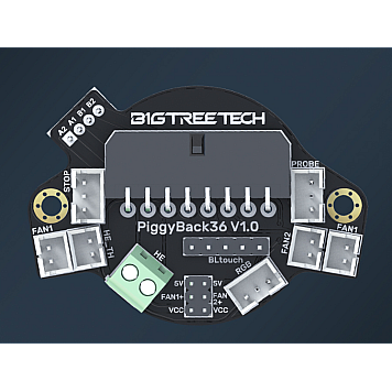 Плата коммутации BIGTREETECH PiggyBack36 V1.0 для 3D принтера