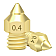 Сопла МК8, TTS, латунь, 1.75мм