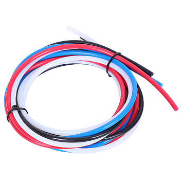 Тефлоновая трубка PTFE красная, 4х1, 9мм, 1м