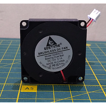 Турбинка 4010 24В GDSTIME GDB4010, Dual Ball