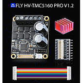 Наружный драйвер высокого напряжения FLY HV-TMC5160 Pro v1.2, 24-48В, 6А, Mellow
