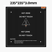 Стол нагревательный TWO TREES МК3 235*235*3mm, 24V, 220W, для 3D принтеров