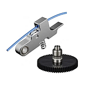 Обновленный роликовый рычаг UniXYZ для Titan Aero, Prusa i3 MK2 Ultimate, Artillery Sidewinder X2 X1 Genius Hornet Gear