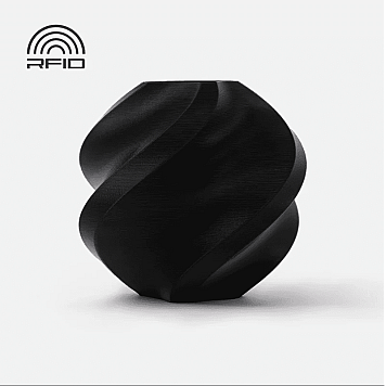 Пластик Bambu Lab ABS Черный Ø1,75мм Вес:1кг 