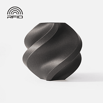 Пластик Bambu Lab PLA Metal Железно-серый металлик Ø1,75мм Вес:1кг 