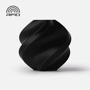 Пластик Bambu Lab PLA Sparkle Оникс черный блеск Ø1,75мм Вес: 1кг 