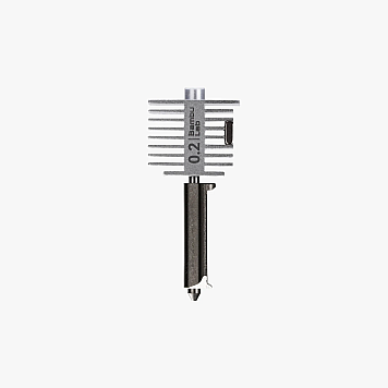 Хотенд (Hotend) с насадкой 0,2 мм (Нержавеющая сталь) для 3D принтера A1 серии