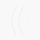PTFE-трубка для 3D принтера Bambu Lab P1P 530мм*2+30мм*2