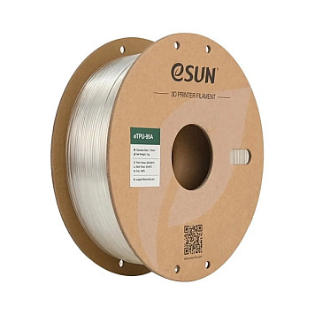eTPU-95A Filament (пластик) для 3D принтера Esun 1кг, 1.75мм, натуральный (ETPU-95A175N1)