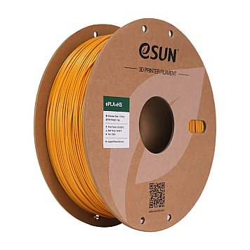 ePLA Plus HS Filament (пластик) для 3D принтера Esun 1кг, 1.75мм, золотой (EPLA+HS-P175J1)