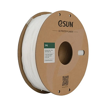 eLastic Filament (пластик) для 3D принтера Esun 1кг, 1.75мм, натуральный (eLastic-P175N1)