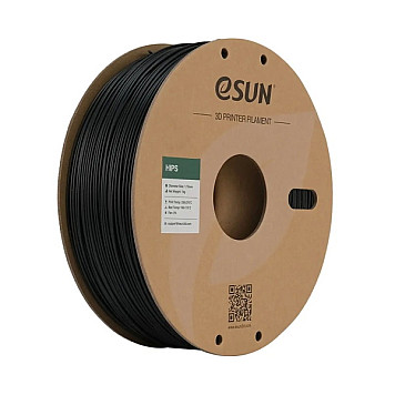 HIPS Filament (пластик) для 3D принтера Esun 1кг, 1.75мм, черный (HIPS-P175B1)