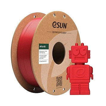 ePLA-SS Filament (пластик) для 3D принтера Esun 1кг, 1.75мм, пожарно-красный (ePLA-SS-P175FR1)