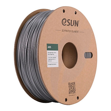 ABS Filament (пластик) для 3D принтера Esun 1кг, 1.75мм, серебряный (ABS-175S1)