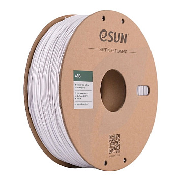 ABS Filament (пластик) для 3D принтера Esun 1кг, 1.75мм, холодный белый (ABS-175CW1)