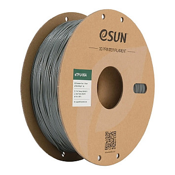 eTPU-95A Filament (пластик) для 3D принтера Esun 1кг, 1.75мм, серый (ETPU-95A175H1)